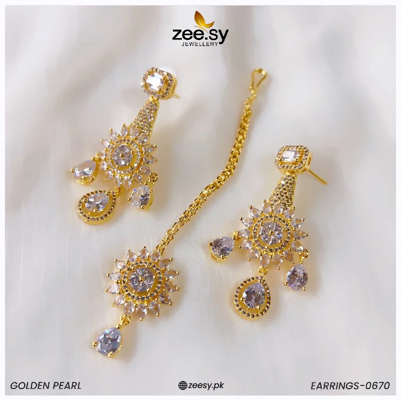 Women’s vintage-style earrings-EARRINGS-0670