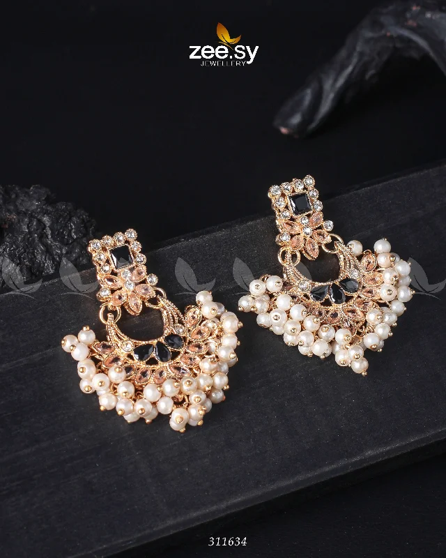 Women’s luxury drop earrings-Lily Earrings