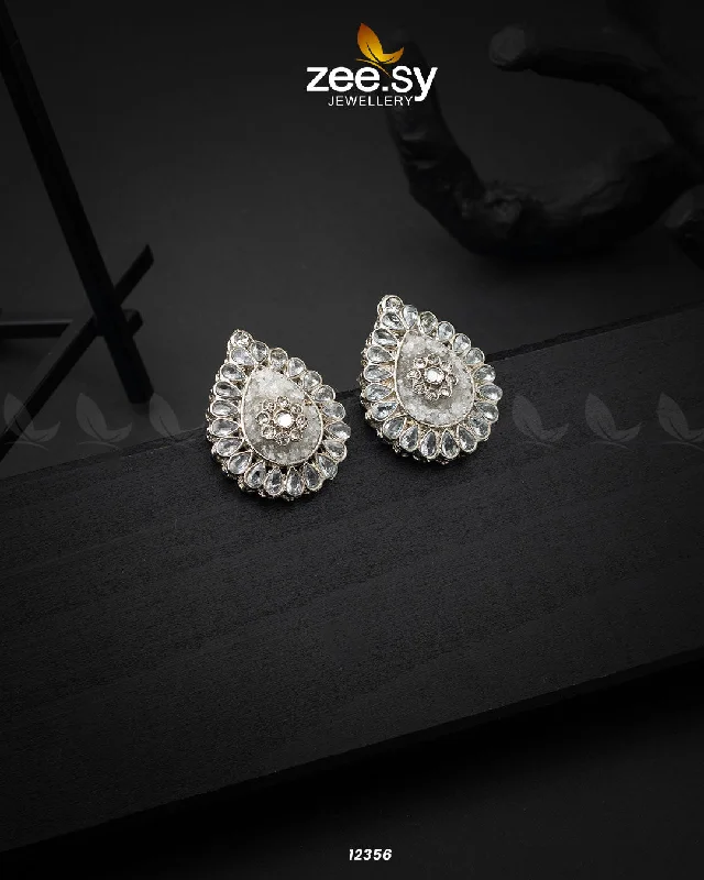 Women’s cubic zirconia earrings-Turkish Earrings