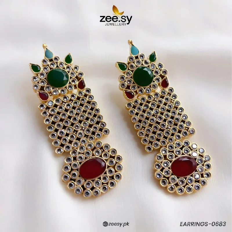 Women’s dangling earrings-EARRINGS-0683