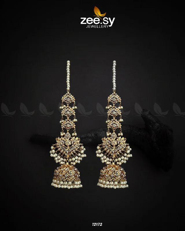 Women’s rainbow earrings-Adorable Jhumki Earrings