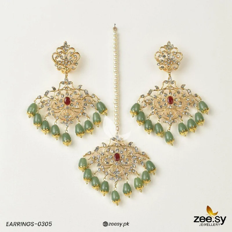 Women’s chandelier gold earrings-Sunflower Earrings-0305