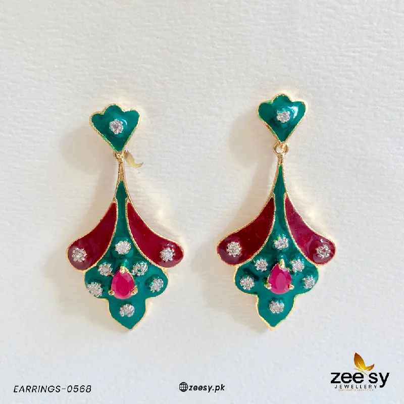 Women’s rainbow earrings-EARRINGS-0568