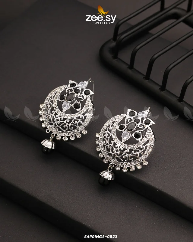 Women’s pearl stud earrings-EARRINGS-0823