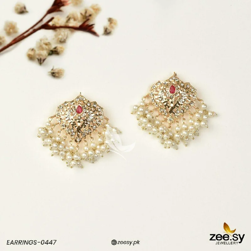 Women’s colorful earrings-HYDERABADI EARRINGS-0447