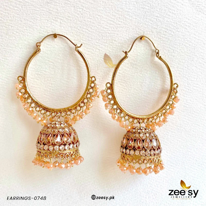 Women’s sparkly earrings-EARRINGS-0748