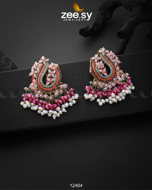 Women’s geometric earrings-MAYURI EARINGS