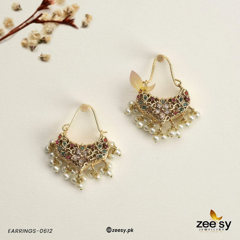 Women’s geometric earrings-EARRINGS-0612