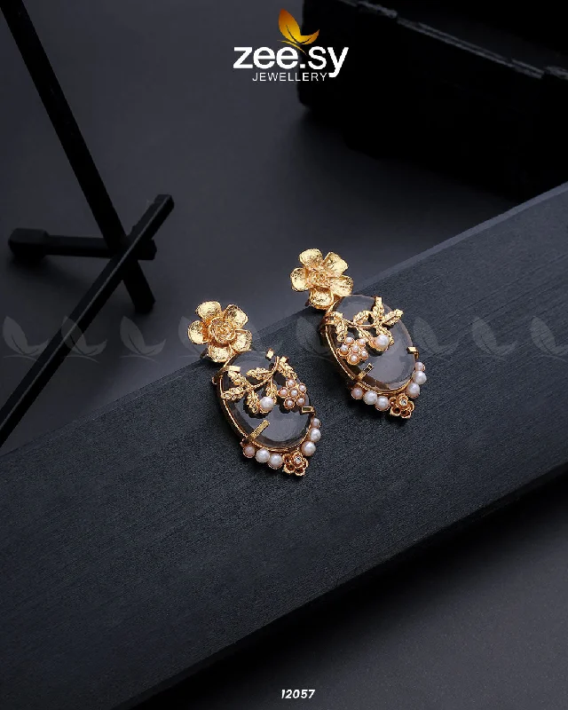 Women’s bohemian earrings-Crystal Glow Earrings