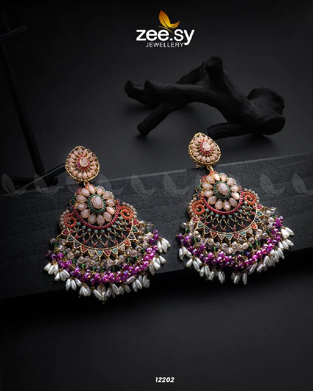 Women’s butterfly earrings-Lahza Naurattan Earrings