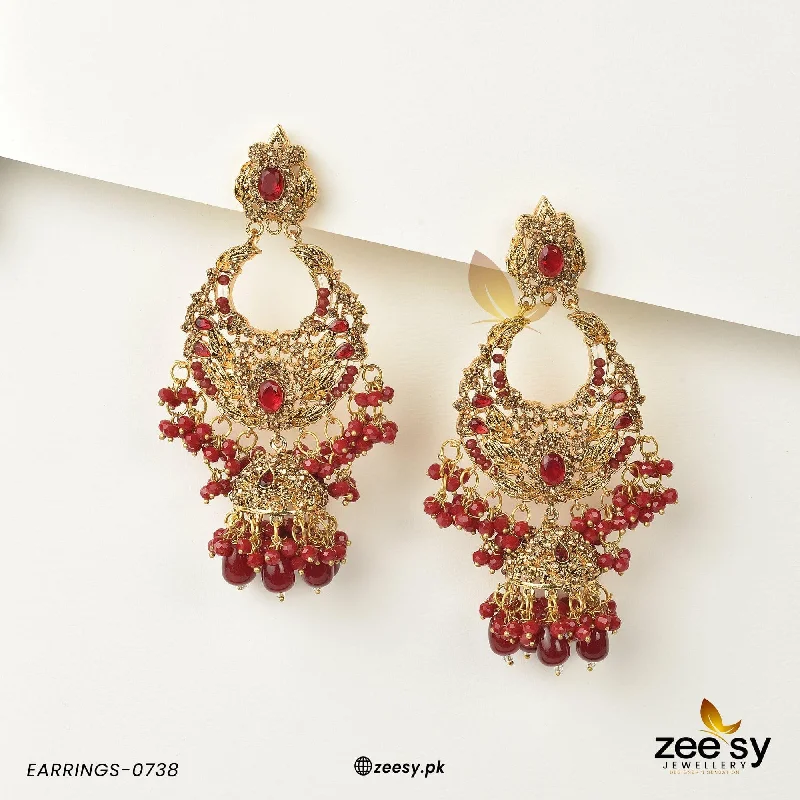 Women’s statement earrings-EARRINGS-0738