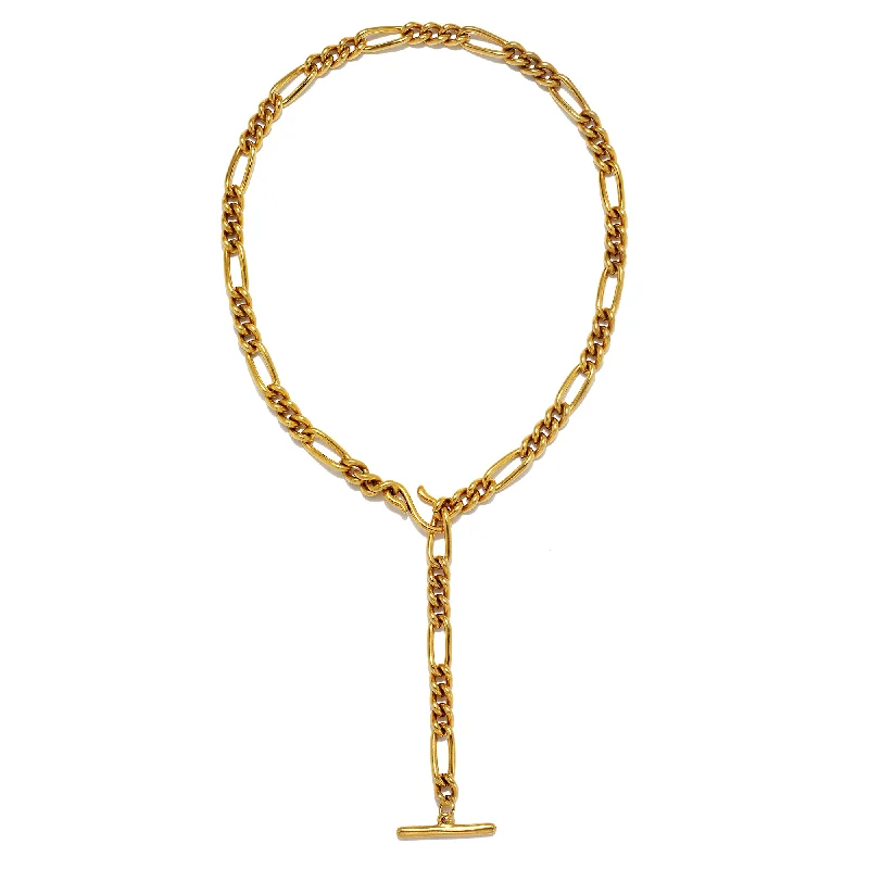 Women’s classic necklaces-Odette Chain Toggle Necklace