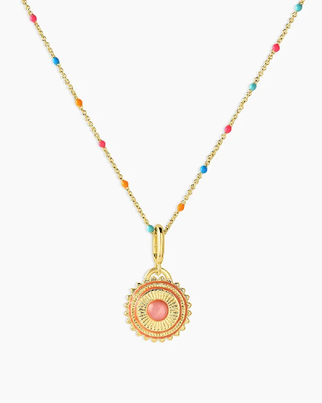 Women’s vintage necklaces-Sun Capri Necklace