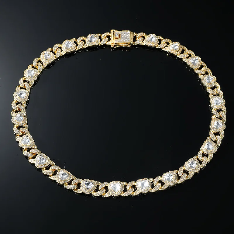 Gold (White Diamond)-20inch