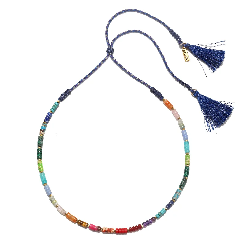 Women’s statement gold necklaces-Kiki Beaded Necklace