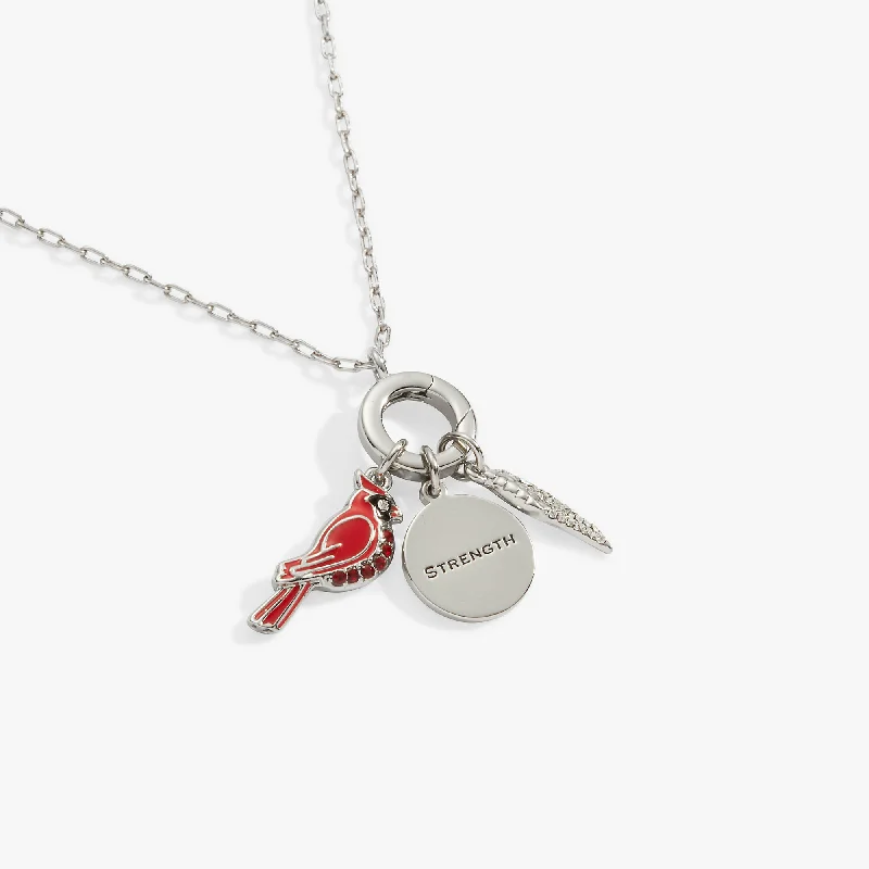 Women’s minimalist necklaces-Cardinal Mix + Match Charm Necklace