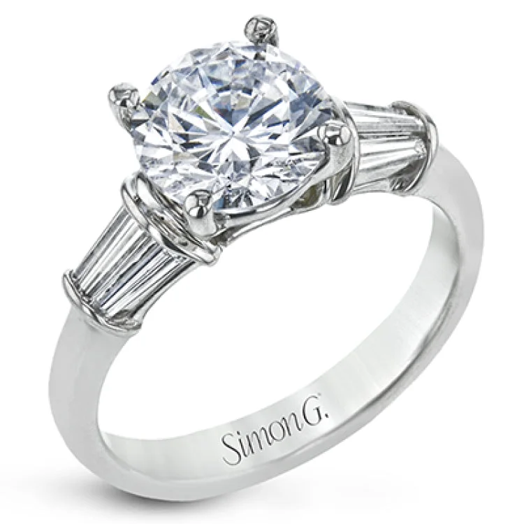 Women’s platinum engagement rings-LR2446 ENGAGEMENT RING