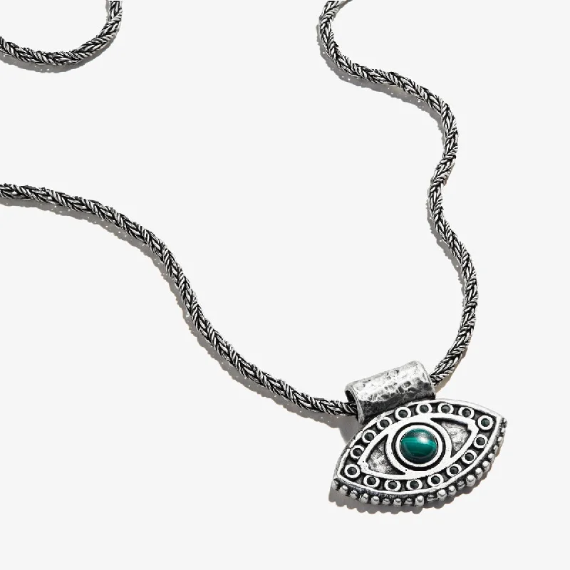 Women’s name necklaces-Evil Eye Statement Necklace