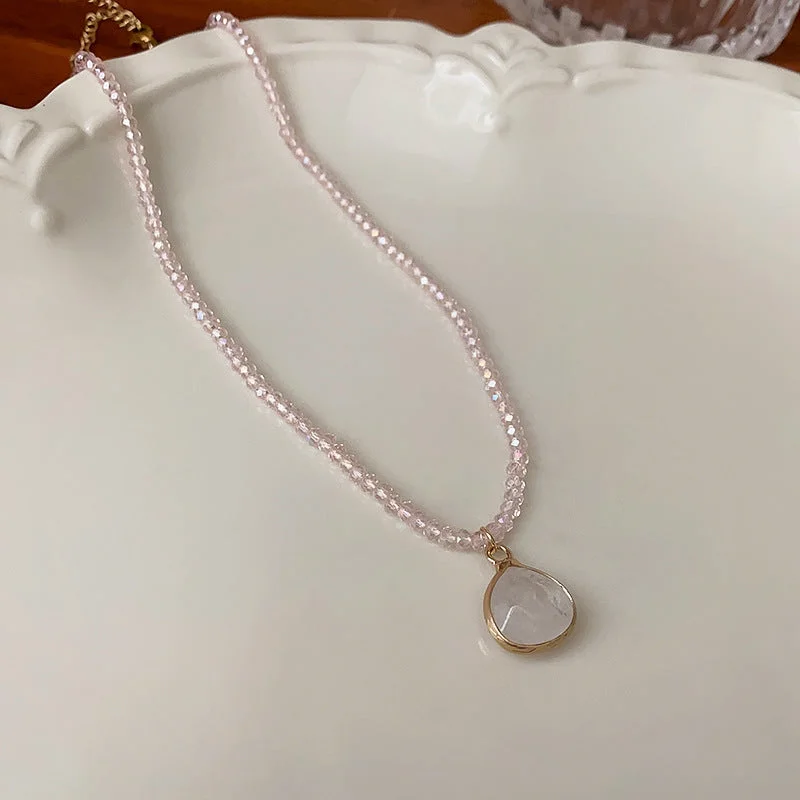 48# Necklace-Pink