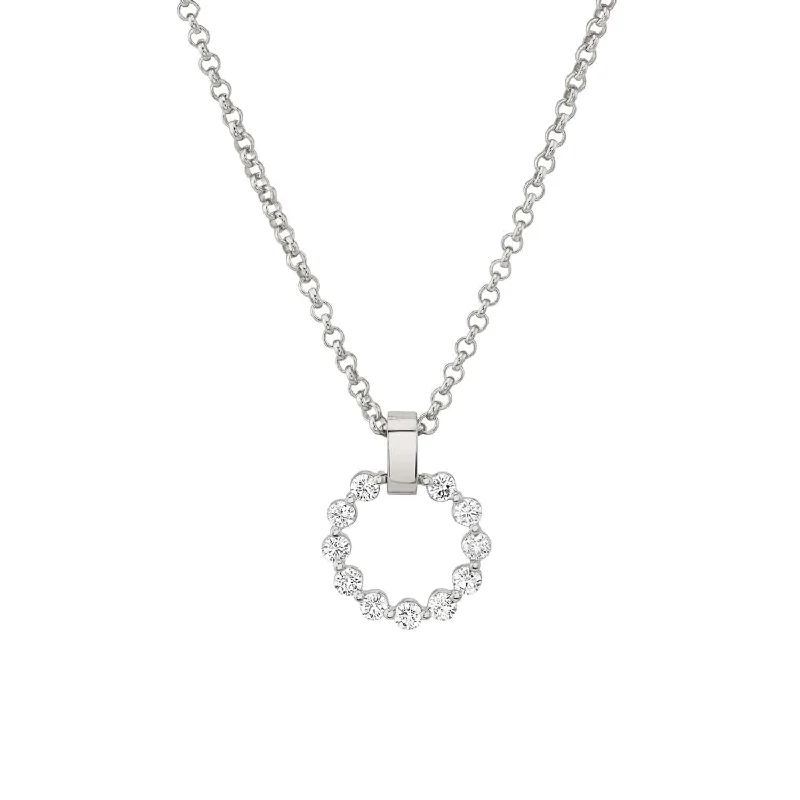 Women’s vintage necklaces-0.35ctw Diamond Cloud Small Pendant