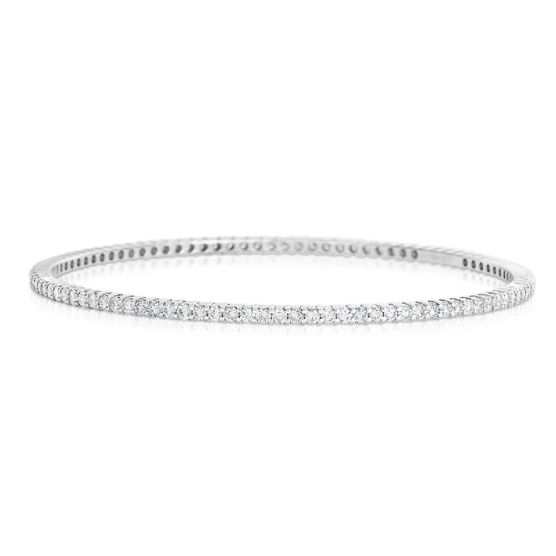 Women’s stackable bangles-Michael Werdiger Diamond Bangle