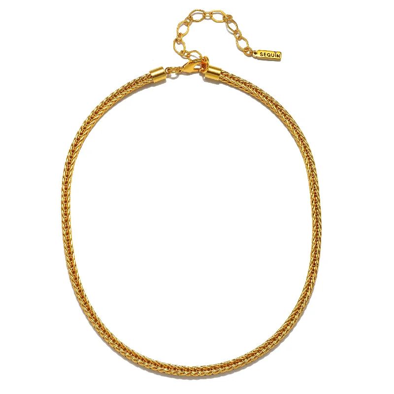 Women’s gold plated diamond necklaces-Vitta Chain Necklace