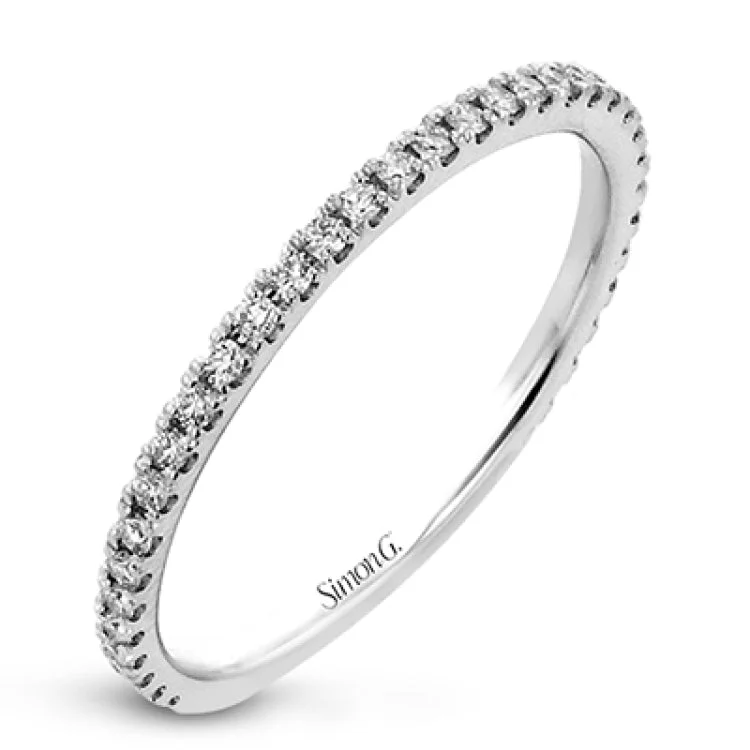 Women’s halo engagement rings-PR108-B-ET WEDDING BAND