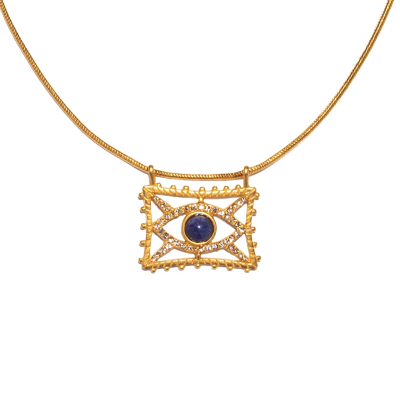 Women’s custom-made necklaces-Nour Evil Eye Necklace