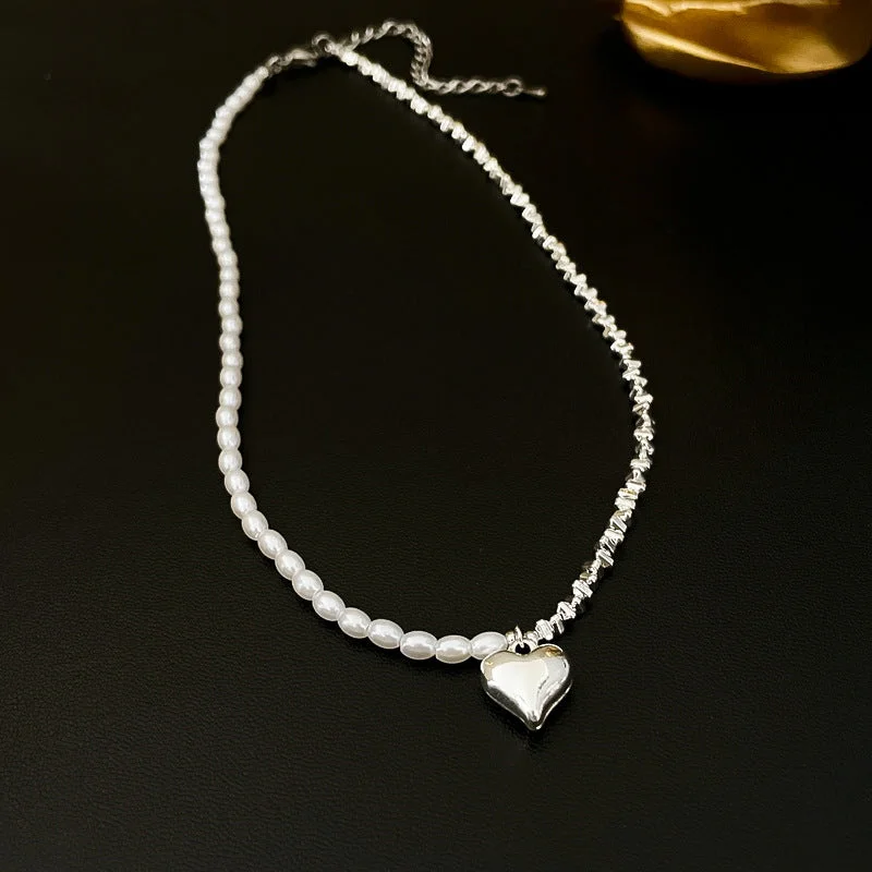 4# Necklace-Silver Heart