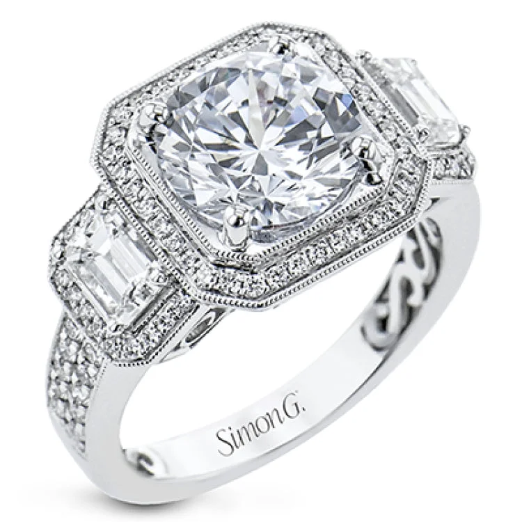 Women’s pear-shaped engagement rings-LR2947 ENGAGEMENT RING