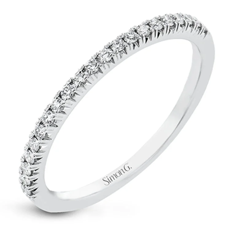 Women’s band engagement rings-LR2350-B ENGAGEMENT RING