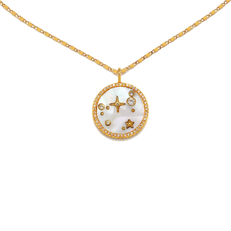 Women’s delicate necklaces-Illumination Star Map Necklace