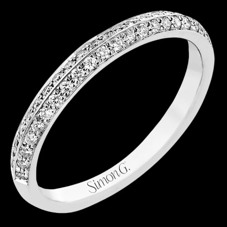 Women’s classic diamond engagement rings-LR3093-B WEDDING BAND