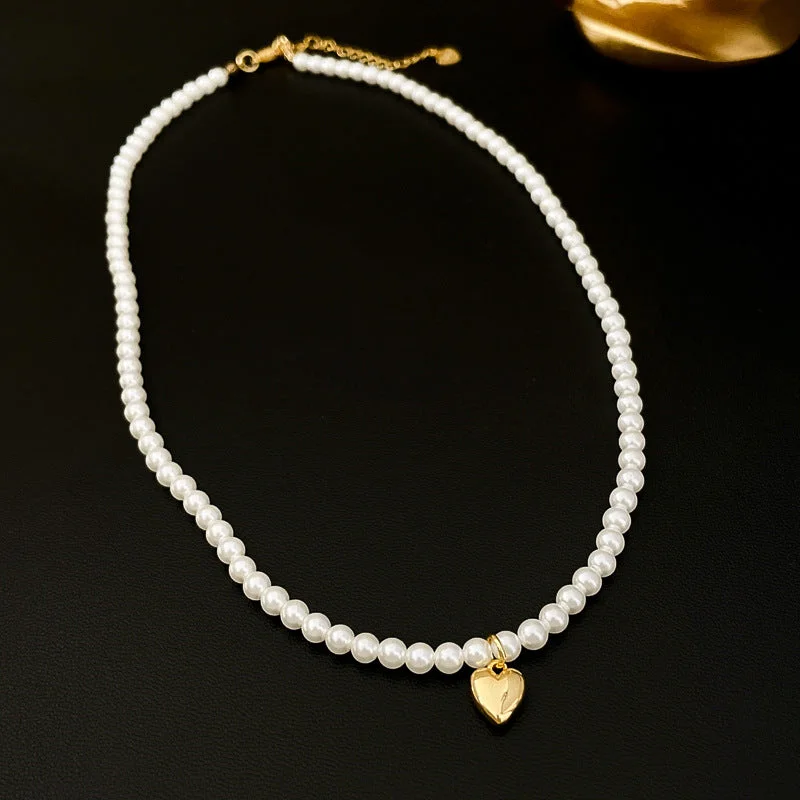 1# Necklace-Golden Love (8cm)