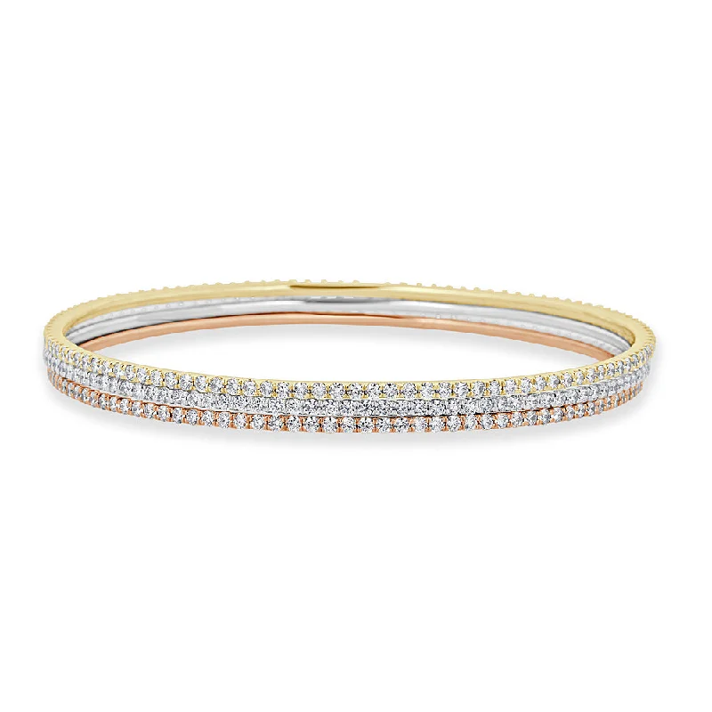 Women’s large bangles-Diamonds All Around Bangle