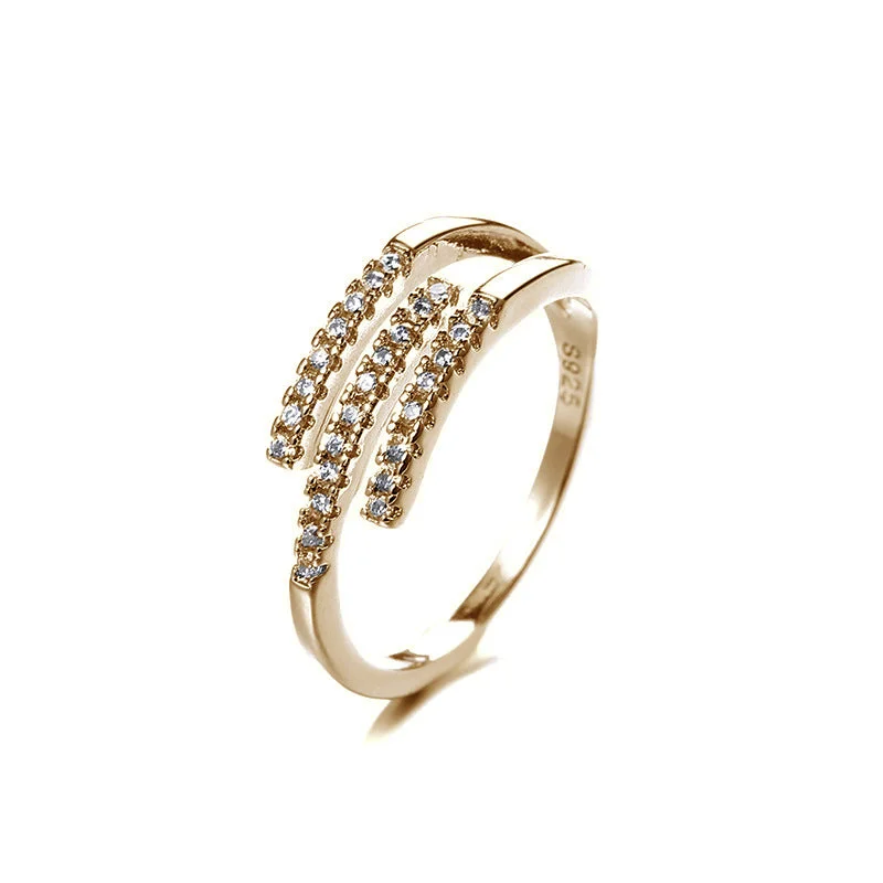 Multi-Layer Interwoven Ring (Yellow Gold)